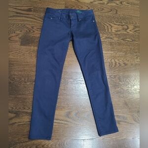 Lilly Pulitzer Worth skinny mini sz.0 navy blue soft